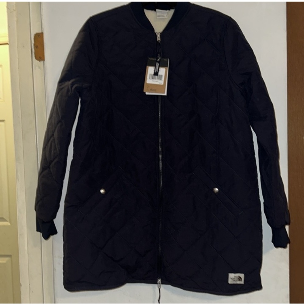 The North Face Women’s CUCHILLO Parka Aviator Navy SMALL S - Picture 6 of 8
